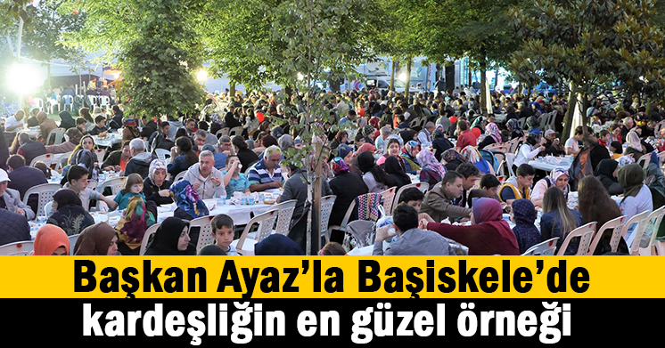 5 Bin kişiye her akşam iftar