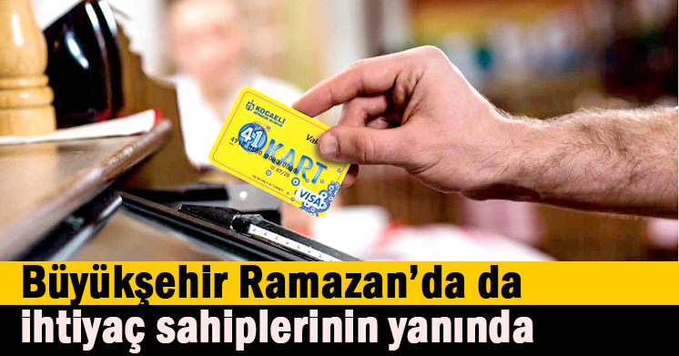 Büyükşehir Ramazan’da da ihtiyaç sahiplerinin yanında