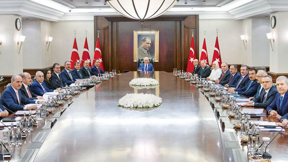 14 bakanlı yeni sistem