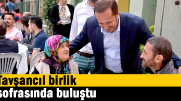 Tavşancıl birlik sofrasında buluştu
