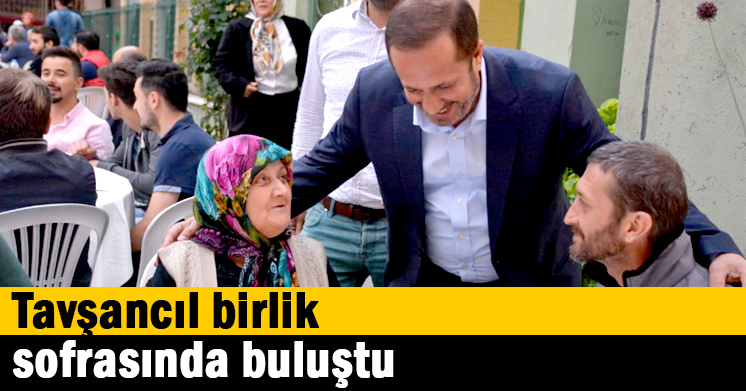 Tavşancıl birlik sofrasında buluştu