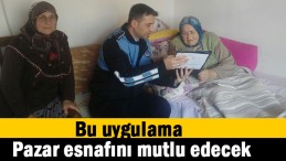 Pazar esnafı mutlu oldu