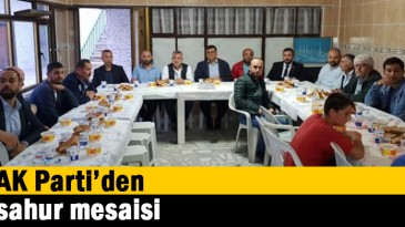 Ayaz, Zabıtan gençleriyle iftar yaptı
