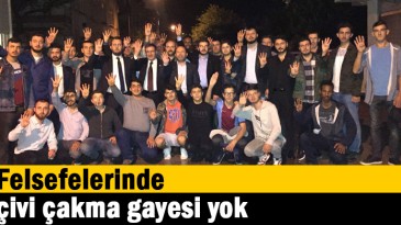 Felsefelerinde çivi çakma gayesi yok