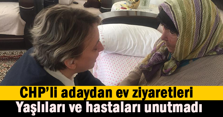 Hastalara ve yaşlılara ziyaret