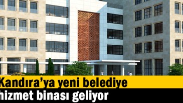 Kandıra’ya yeni belediye hizmet binası geliyor