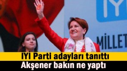 Akşener’den bir ilk