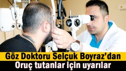 Göz damlası ihmale gelmez