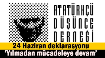 ADD’den seçim deklarasyonu