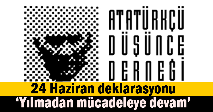 ADD’den seçim deklarasyonu