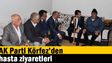 AK Parti Körfez’den hasta ziyaretleri