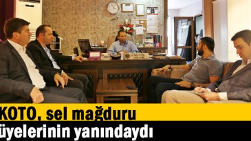 KOTO, sel mağduru üyelerinin yanındaydı