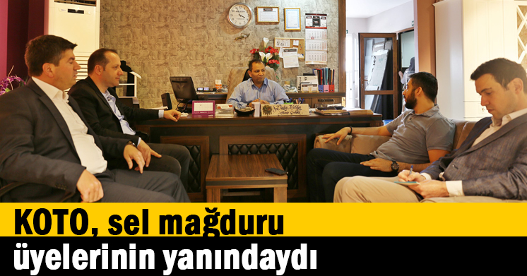 KOTO, sel mağduru üyelerinin yanındaydı