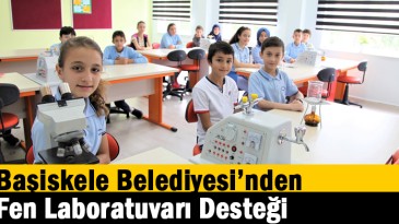 Başiskele Belediyesi’nden Fen Laboratuvarı Desteği