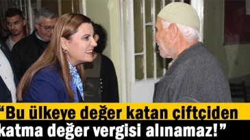 Hürriyet, “Bu ülkeye değer katan çiftçiden katma değer vergisi alınamaz!”