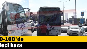 D-100’de feci kaza