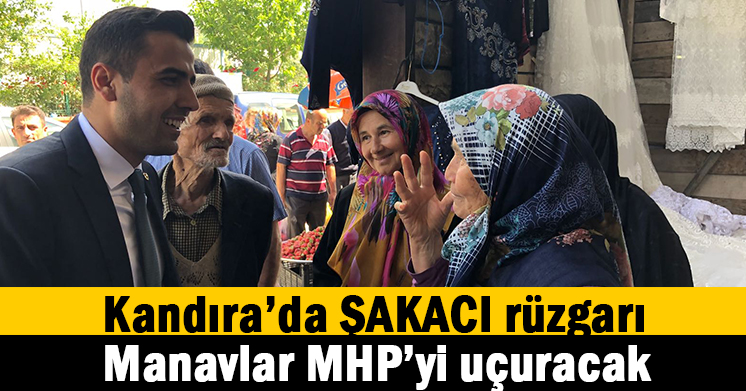 Kandıra’nın evladı pazarı gezdi