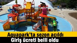 Pişman Aquapark’ta sezon açıldı