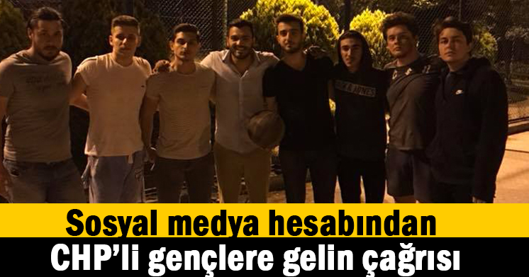 CHP’li gençler kayıtsız kalmadı