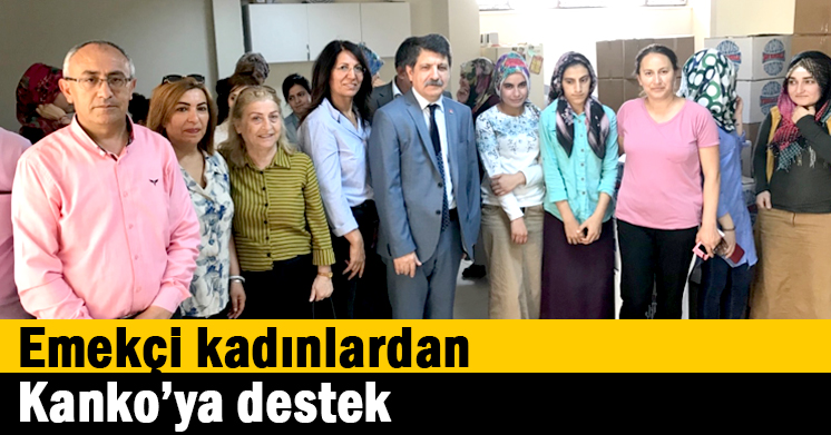 Emekçi kadınlardan Kanko’ya destek  