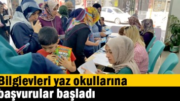 Bilgievleri yaz okullarına başvurular başladı