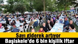 Başiskele’deki iftara akın var