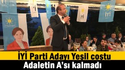 Ahmet Yeşil Kandıra’da coştu