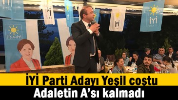 Ahmet Yeşil Kandıra’da coştu