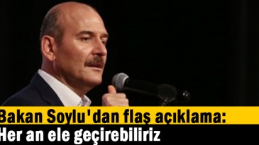 Bakan Soylu’dan flaş Kandil açıklaması: Her an ele geçirebiliriz