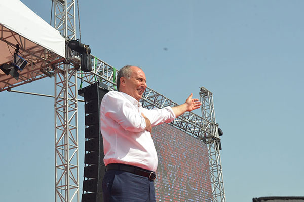 Muharrem ince Kocaeli’yi salladı