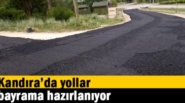 Kandıra’da Yollar Bayrama Hazırlanıyor