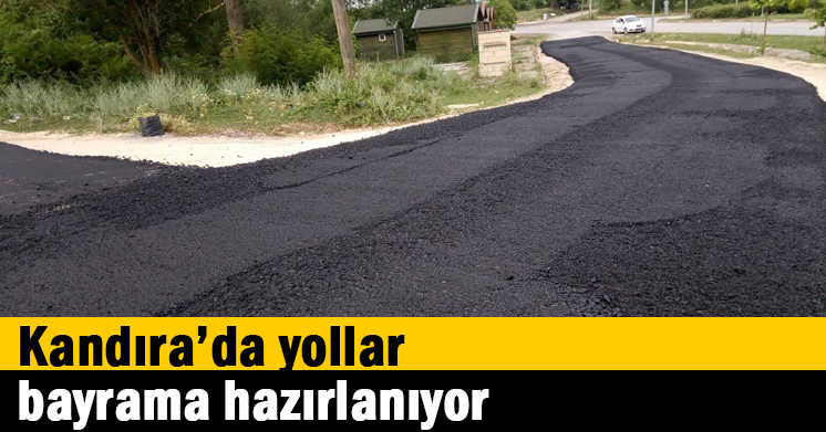 Kandıra’da Yollar Bayrama Hazırlanıyor