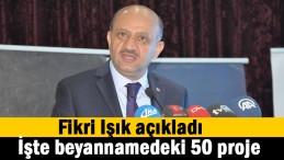 Işık seçim beyannamesini açıkladı