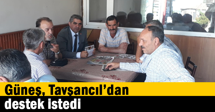 Güneş, Tavşancıl’dan destek istedi