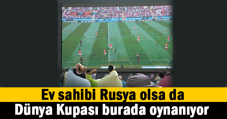 Dünya Kupası Sekapark’ta oynanıyor