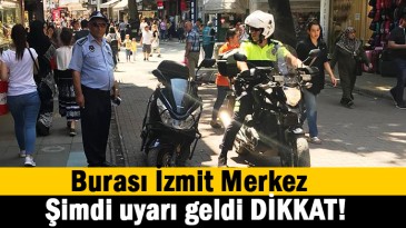 Uyarı geldi