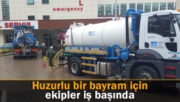 Ekipler hazır bekletiliyor