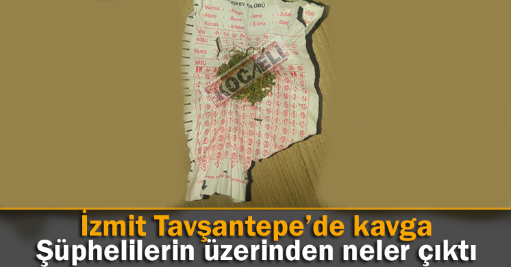 Şüphelilerin üzerinden neler çıktı neler