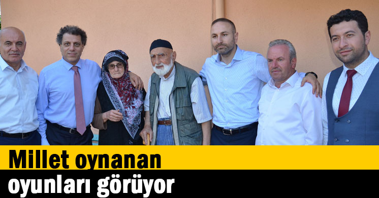 Millet oynanan oyunları görüyor  