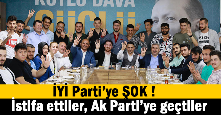 İYİ Parti’de istifa şoku