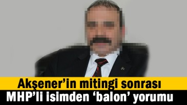 İYİ Parti mitingi balon mu?