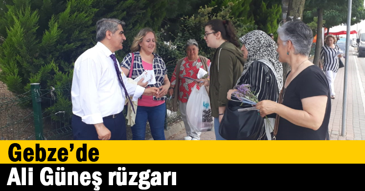Gebze’de Ali Güneş rüzgarı  