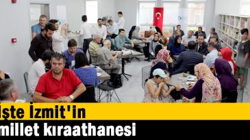 İşte İzmit’in millet kıraathanesi