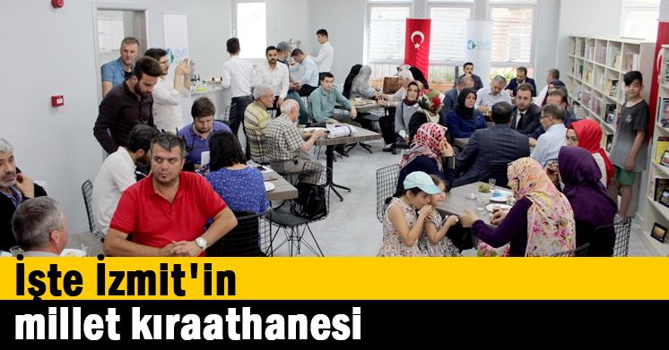 İşte İzmit’in millet kıraathanesi
