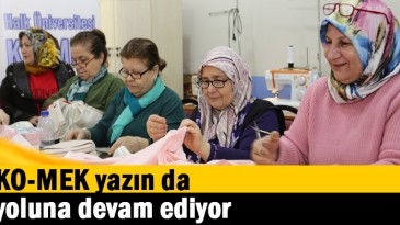 KO-MEK yazın da yoluna devam ediyor