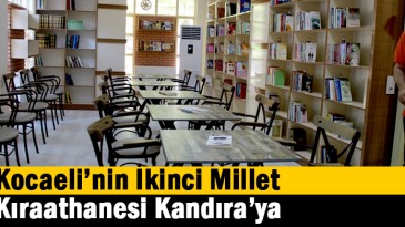 Kocaeli’nin İkinci Millet Kıraathanesi Kandıra’ya