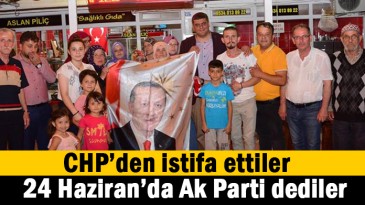 CHP’den Ak Parti’ye geçtiler