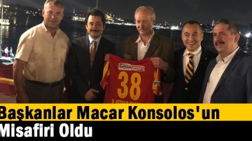 Başkanlar Macar Konsolos’un Misafiri Oldu