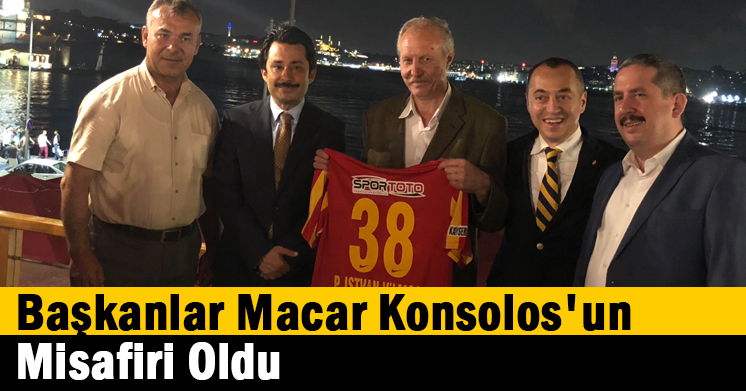 Başkanlar Macar Konsolos’un Misafiri Oldu