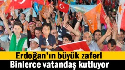 Ak Parti zaferi kutluyor